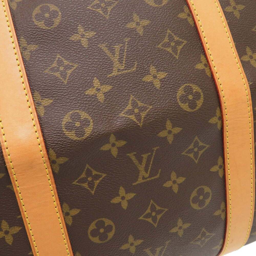 LOUIS VUITTON Brown Monogram Keepall 60 Boston Bag - Picture 8 of 10